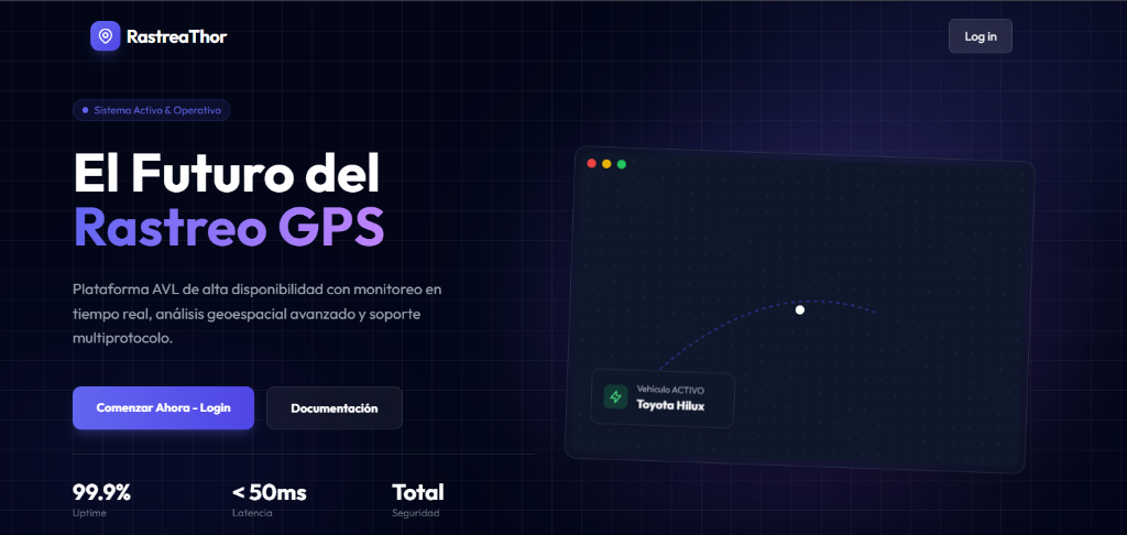 RastreaThor Dashboard